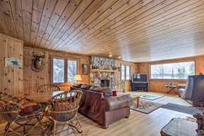 Lakefront Escape with Fishing Pier and Snowmobiling!